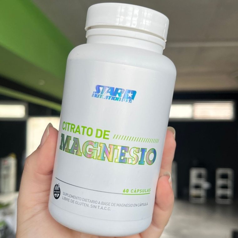 Citrato de magnesio en cápsulas